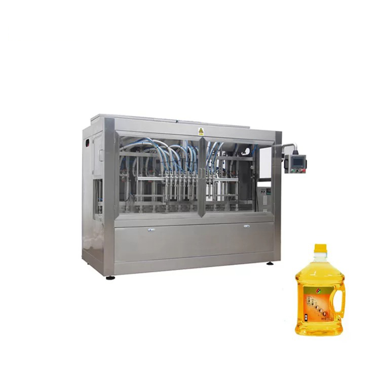 Riempitrice per bottiglie di olio di girasole 1L