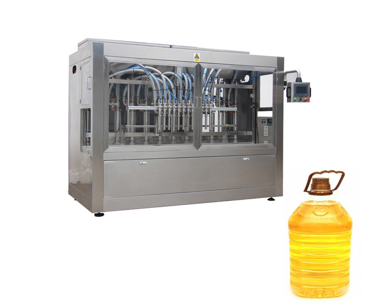 Macchina automatica per il riempimento di olio di mais per condimento